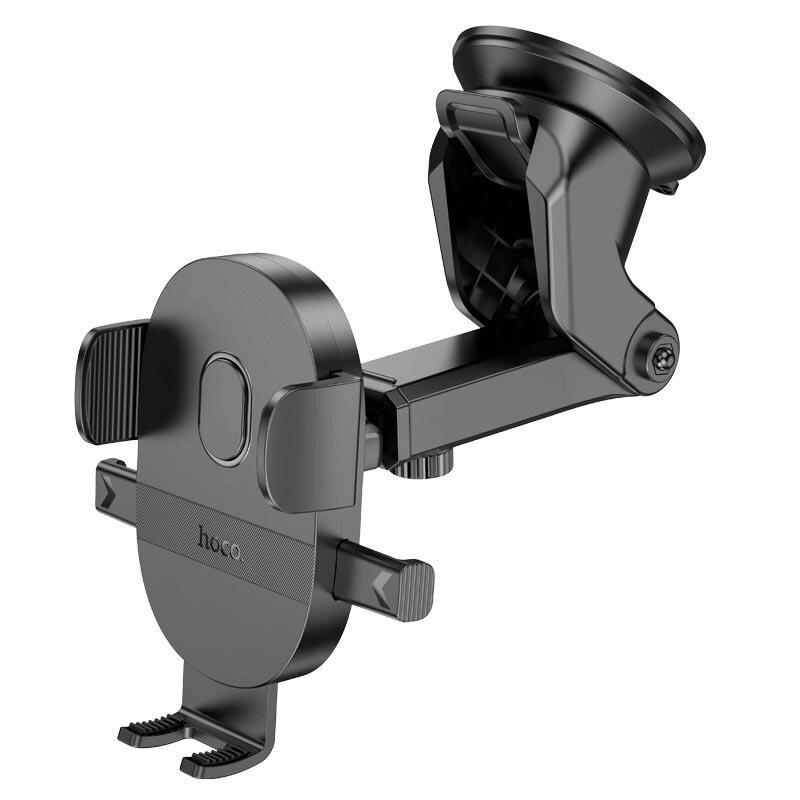 Держатель HOCO Mighty one-button car holder H19 (center console) від компанії da1 - фото 1