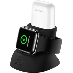 Тримач і док-станція Usams ZJ051 Dock Stand (ZJ51ZJ01) для Apple Watch and AirPods