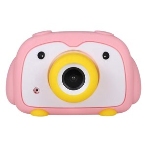 Дитяча цифрова фотовідеокамера DUO Camera 2" LCD UL-2033 1080P, 12MP рожева
