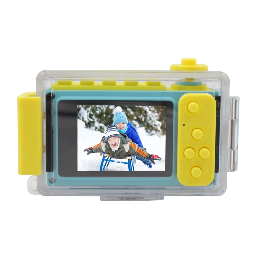 Дитяча цифрова фотовідеокамера waterproof case 2" LCD UL-2018 від компанії da1 - фото 1