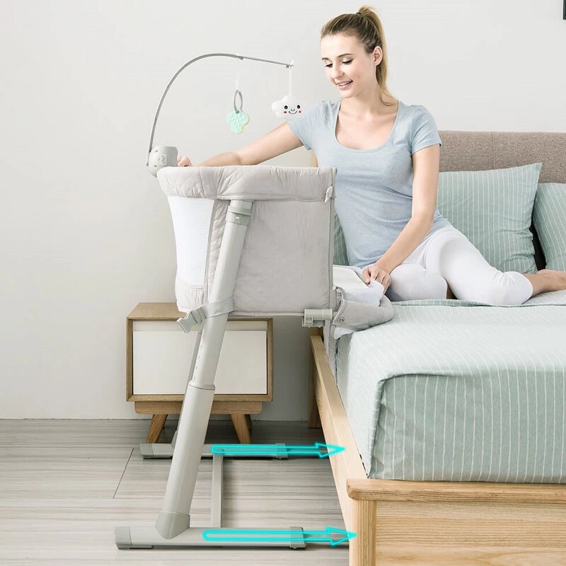 Дитяче ліжко Xiaomi Ronbei Baby Co-Sleeping Cot від компанії da1 - фото 1