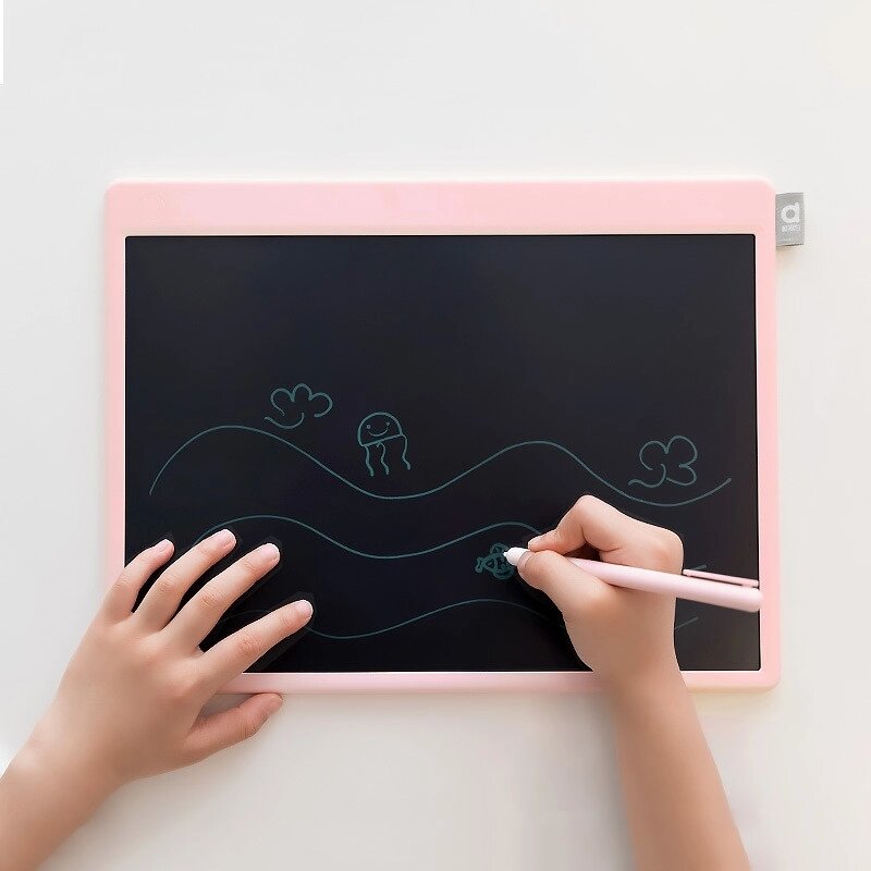 Дитячий планшет для малювання Xiaomi Jiqidao Smart Small Children Writing 13.5" рожевий (XHB01JQD) від компанії da1 - фото 1