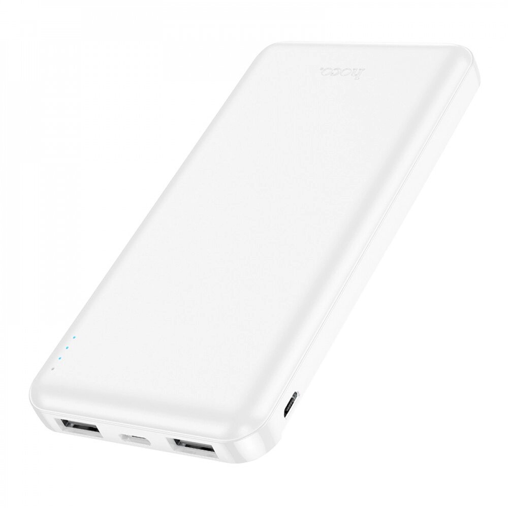 Додаткова батарея Hoco J100 High-ranking power bank 10000mAh Біла від компанії da1 - фото 1