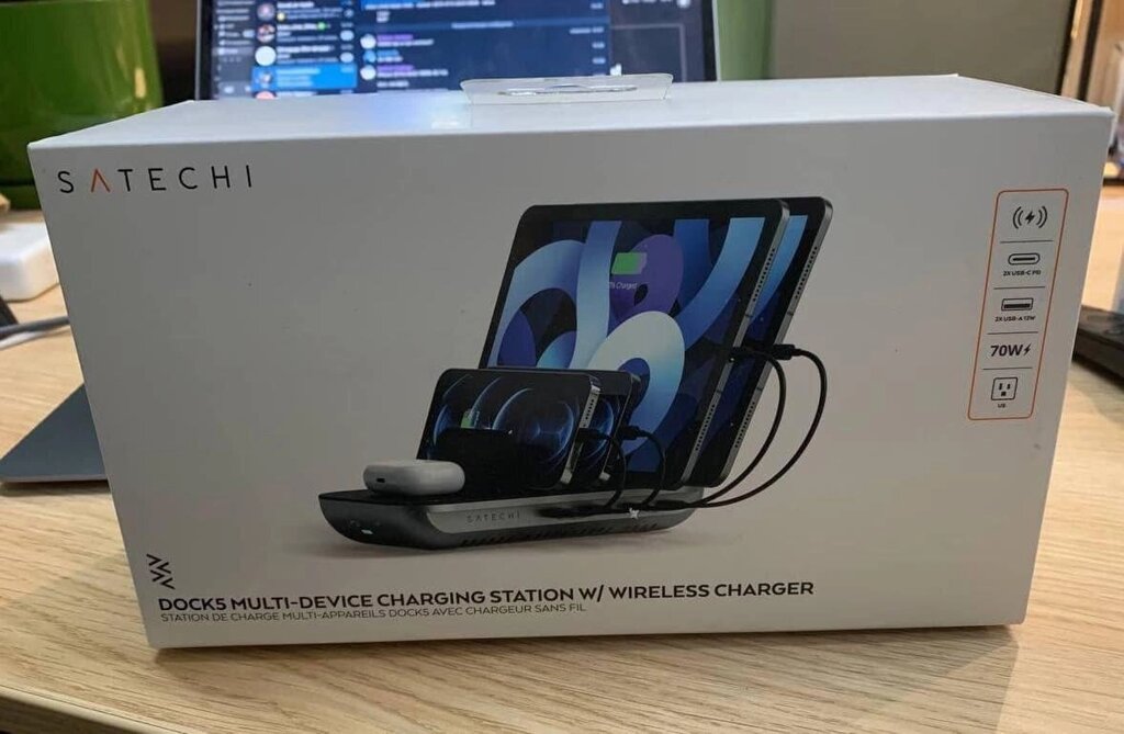 Док-станция Satechi Dock5 Multi-Device Charging Station (ST-WCS5PM) від компанії da1 - фото 1