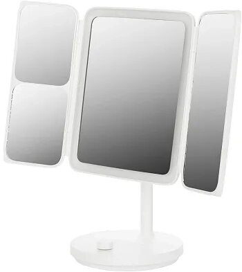 Дзеркало трильяж Xiaomi Jordan Judi Three Sided Make Up Mirror біле 6941214126008 від компанії da1 - фото 1