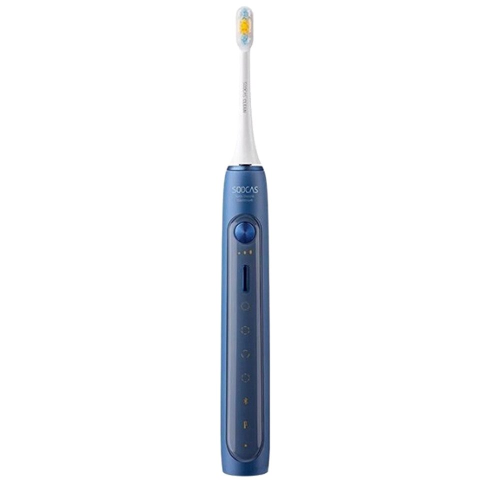 Електрична розумна зубна щітка Soocas X5 Ultrasonic Sonic Electric Toothbrush блакитна від компанії da1 - фото 1