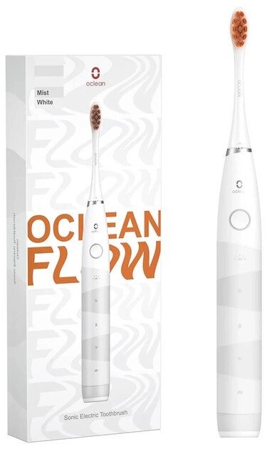 Електрична зубна щітка Oclean Flow Sonic Electric Toothbrush біла від компанії da1 - фото 1