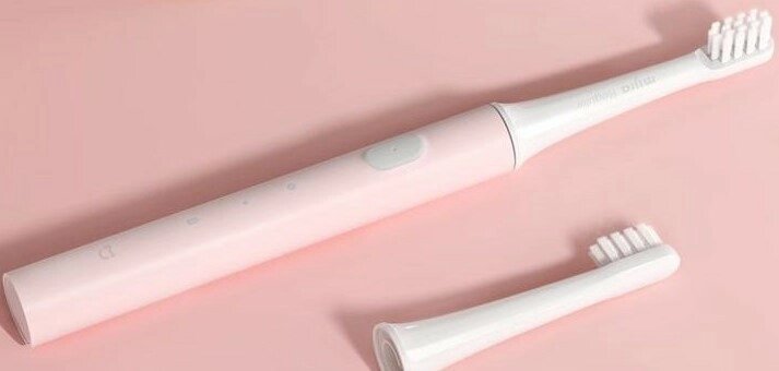 Електрощітка зубна MiJia Sonic Electric Toothbrush T100 pink від компанії da1 - фото 1