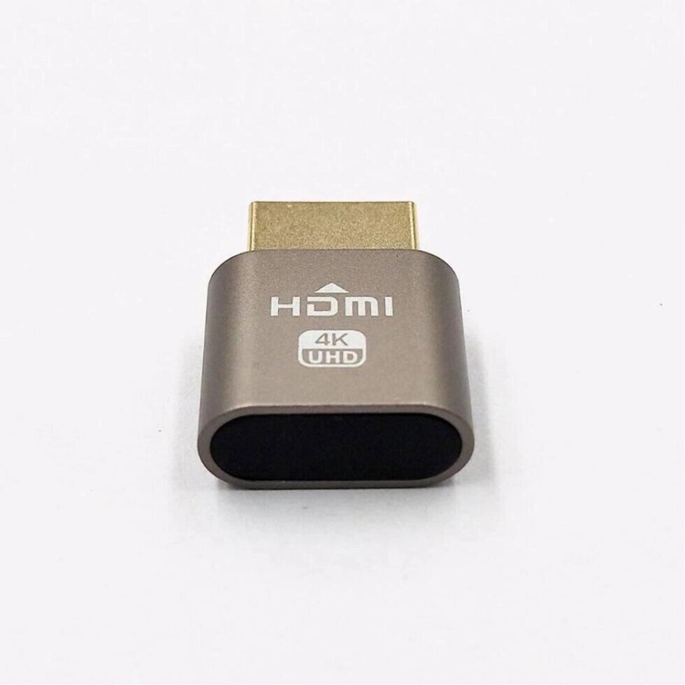 Емулятор монітора Vga віртуальний Дисплей адаптер Hdmi 4k від компанії da1 - фото 1