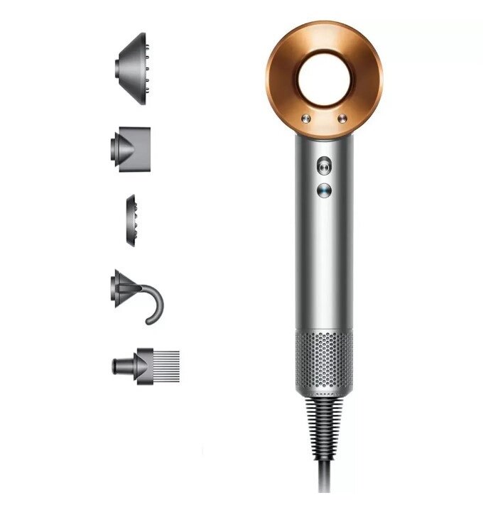 Фен Dyson Supersonic HD08 Nickel / Copper від компанії da1 - фото 1