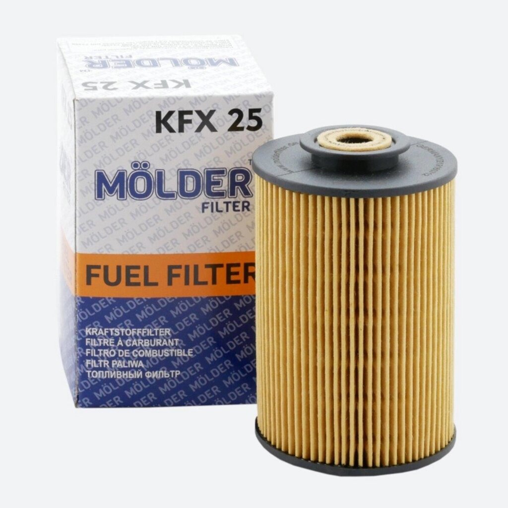 Фільтр паливний Molder Filter KFX 25 (33167E, KX35, P707) від компанії da1 - фото 1