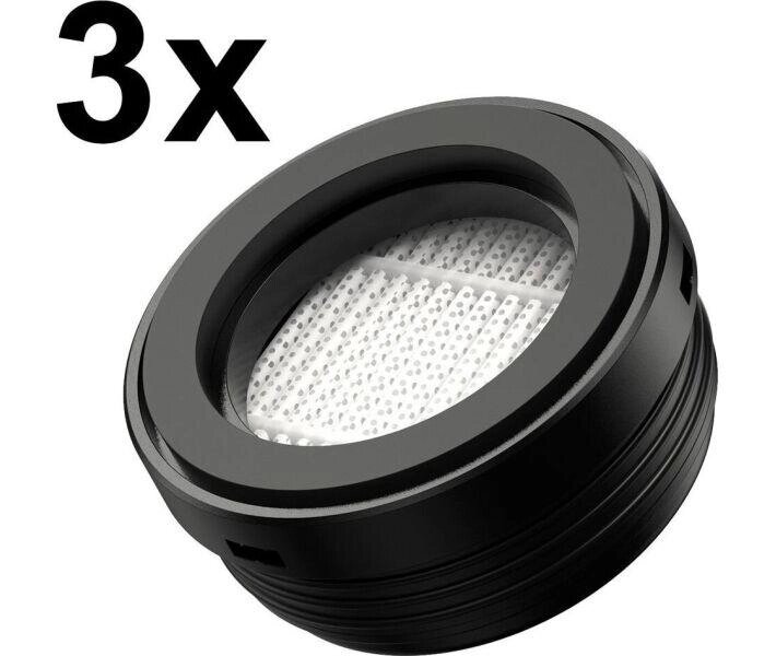 Фільтри насадкаи для авто порохотяга Baseus A2 car vacuum cleaner strainer (3PCS) чорні від компанії da1 - фото 1