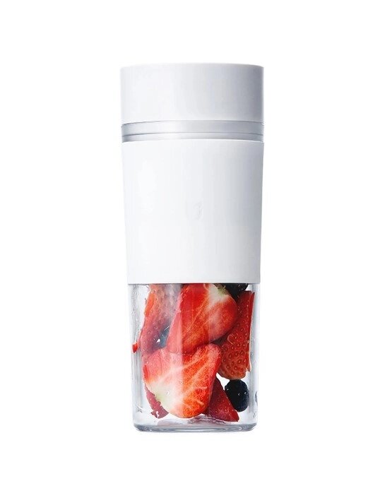 Фітнес-блендер Xiaomi MiJia Portable Juicer Cup (MJZZB01PL) White від компанії da1 - фото 1