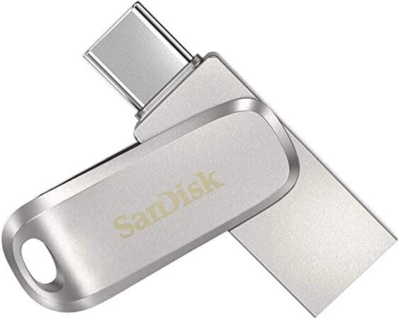 Флеш-диск SanDisk Ultra Dual Luxe Type-C + USB 3.1 32 Gb (150 Mb/s) SDDDC4-032G-G46 від компанії da1 - фото 1