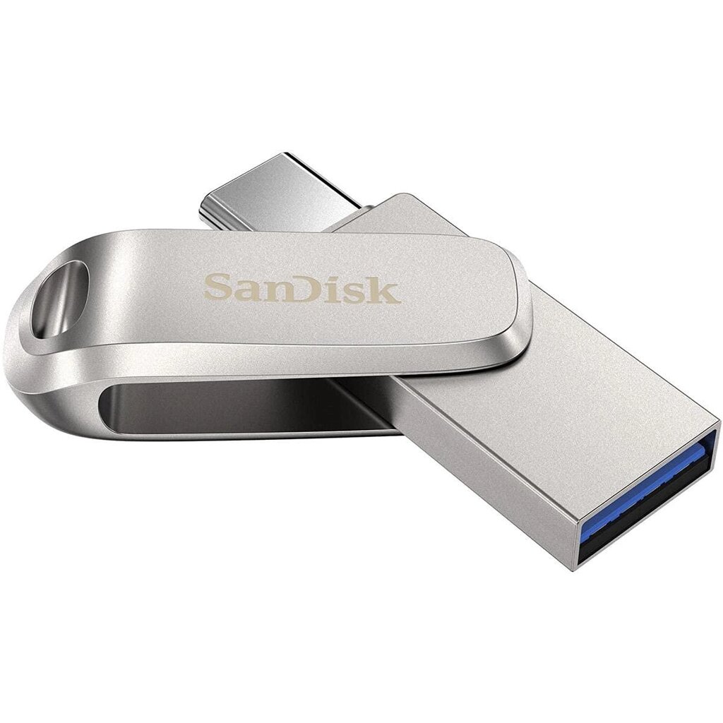 Флеш накопичувач 2 інтерфейси SanDisk Ultra Dual Luxe 512 GB (USB 3.1 + Type-C) від компанії da1 - фото 1