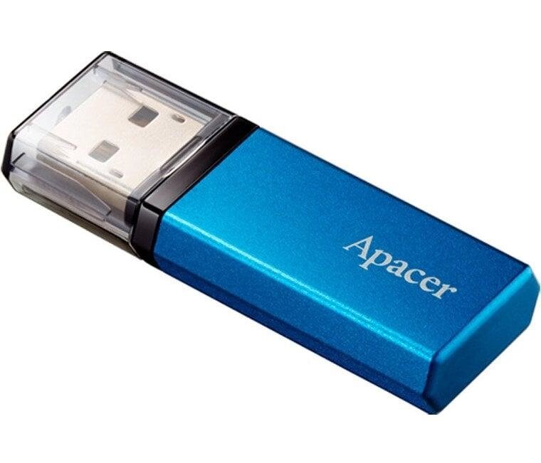 Флеш накопичувач металевий USB 3.2 Apacer AH25c 128 GB (AP128GAH25CU-1) синій від компанії da1 - фото 1