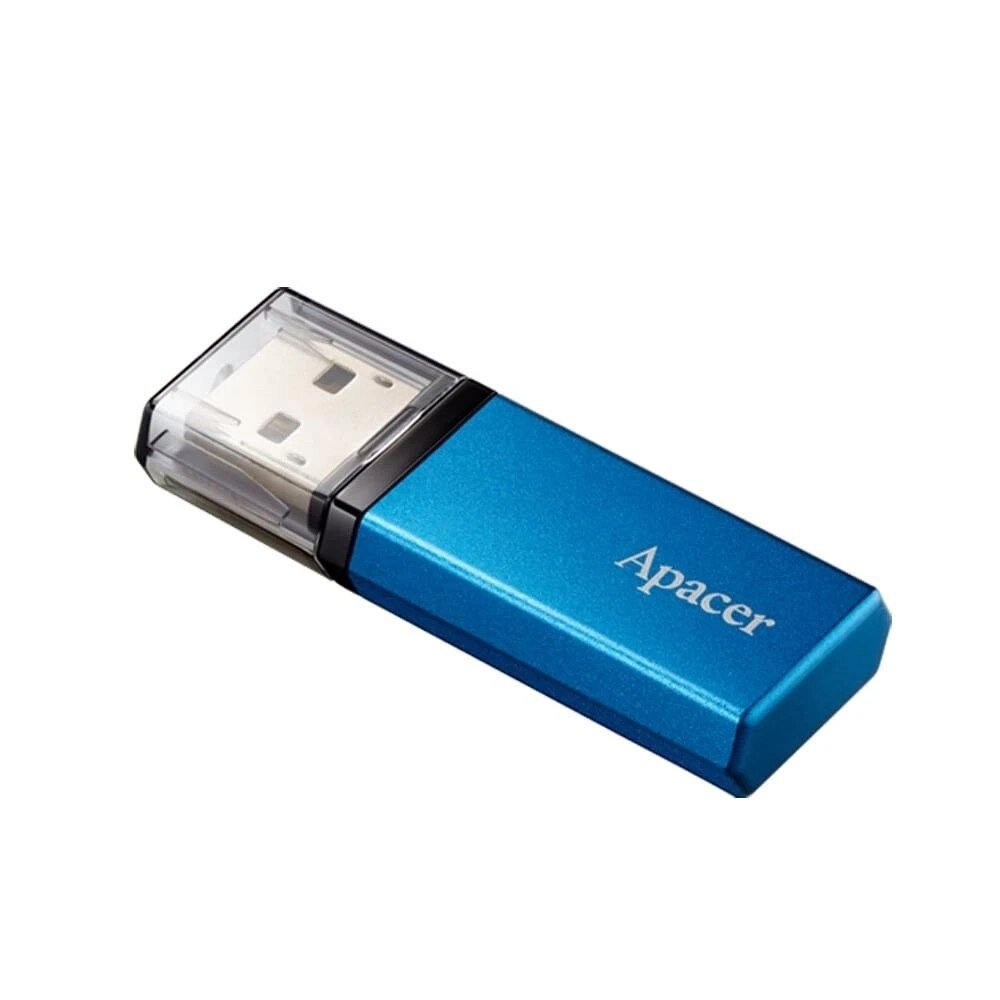 Флеш накопичувач металевий USB 3.2 Apacer AH25c 256 GB ( AP256GAH25CU-1) синій від компанії da1 - фото 1