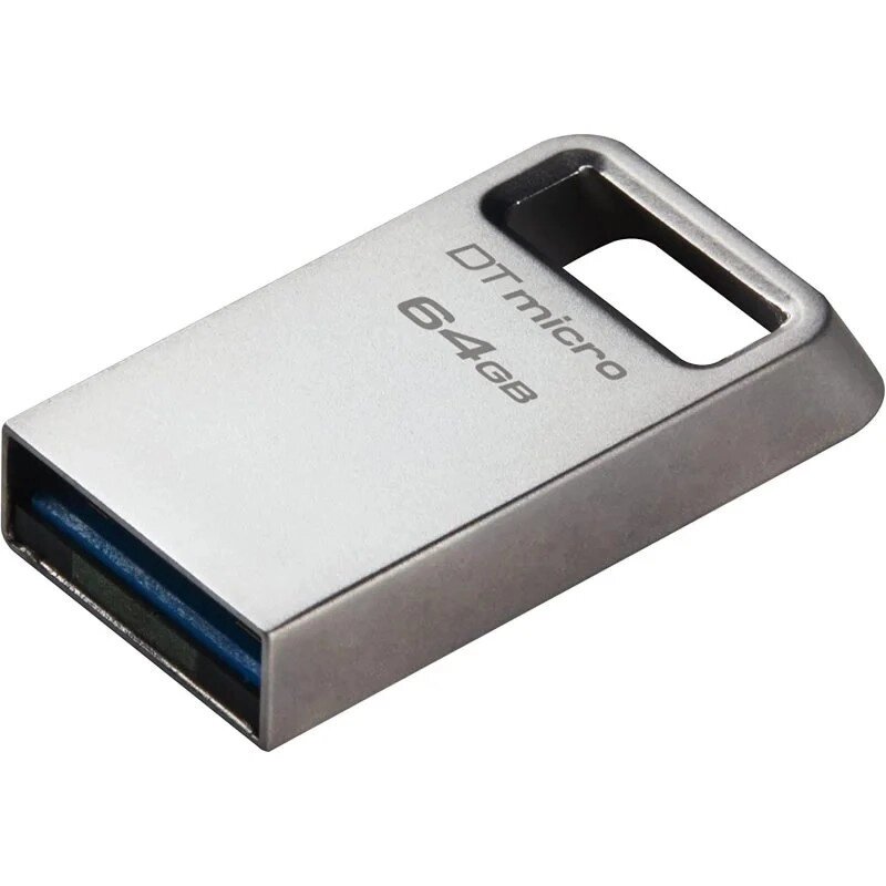 Флеш накопитель USB Kingston 64Gb DT Micro 3.2 (200 Мбайт/сек) від компанії da1 - фото 1