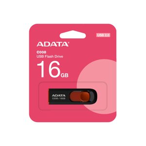 Флешка A- data C008 16 гб USB 2.0 чорна