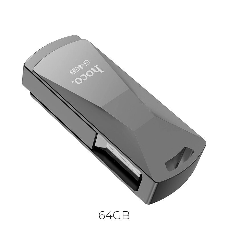 Флешка HOCO USB Flash Disk Wisdom high-speed flash drive UD5 64GB від компанії da1 - фото 1