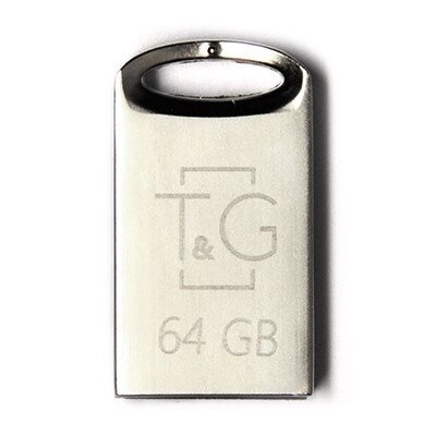 Флешка металева недорога T&G Metal mini design (model 105) USB 64GB від компанії da1 - фото 1