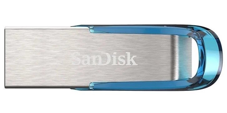 Флешка металева USB 3.0 SanDisk Ultra Flair 128Gb синя від компанії da1 - фото 1