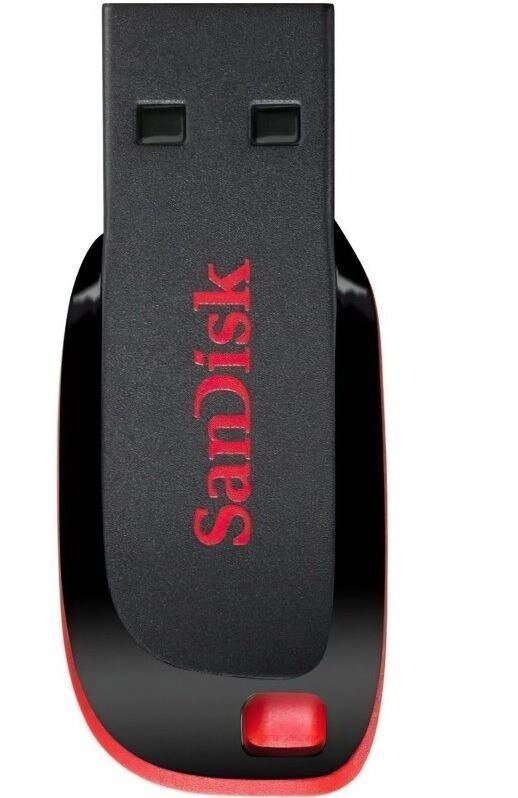 Флешка-спід накопичувач SanDisk USB 2.0 Cruzer Blade 128Gb від компанії da1 - фото 1