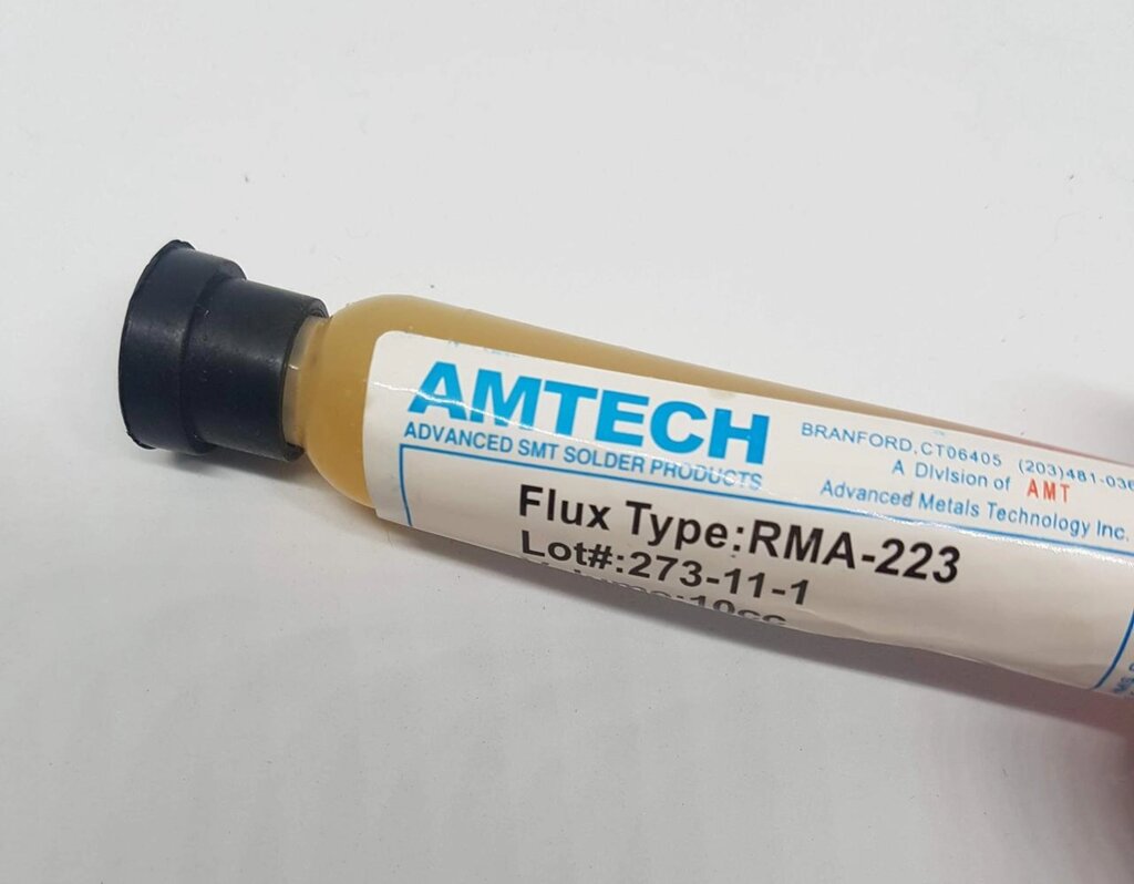 Флюс паста Amtech RMA-223 жир для паяння від компанії da1 - фото 1