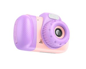 ФОТО камера дитяча HOCO DV201 Dual lens children camera рожева