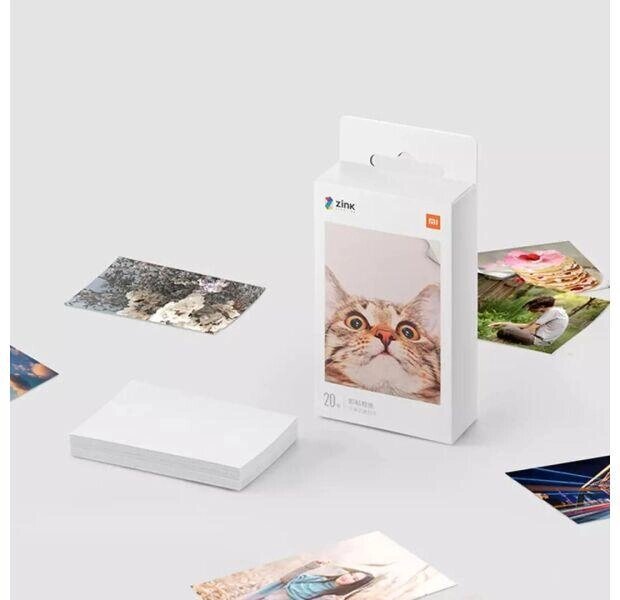 Фотопапір для принтера Xiaomi ZINK Pocket Printer Paper 10 аркушів від компанії da1 - фото 1