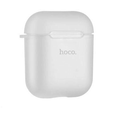 Футляр кейс Hoco для Airpods прозорий TPU від компанії da1 - фото 1