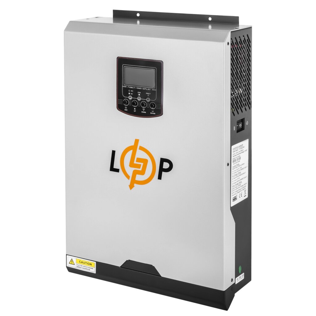 Гібридний сонячний інвертор (ДБЖ) LogicPower LPW-HY-3522-3500VA (3500Вт) 24V 100A MPPT 120-450V від компанії da1 - фото 1