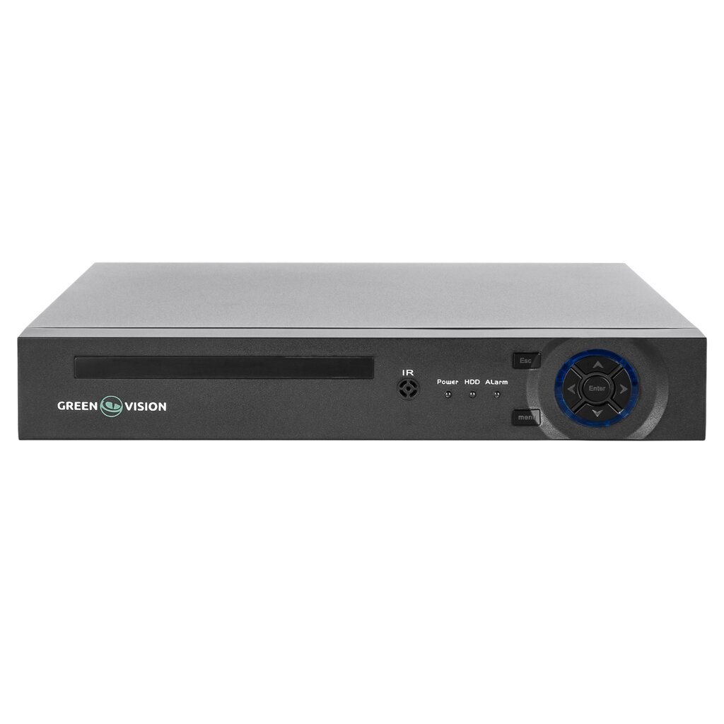Гібридний відеореєстратор 16-канальний 5MP GHD GreenVision GV-A-S043/16 від компанії da1 - фото 1