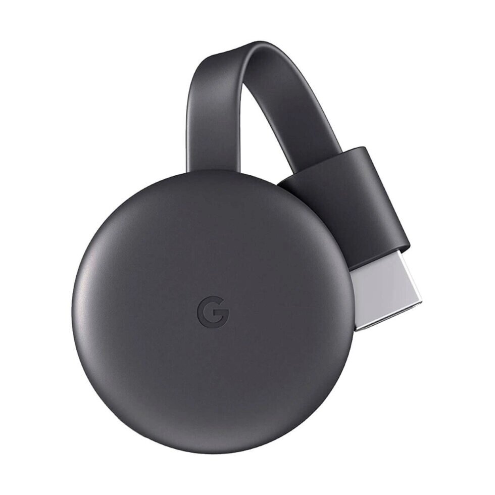 Google Chromecast (3th gen - 2018) Charcoal (GA00439-US) від компанії da1 - фото 1