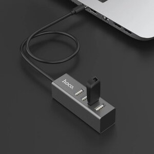 Хаб адаптер Hoco hb1 type-c to 4 usb 6931474717917