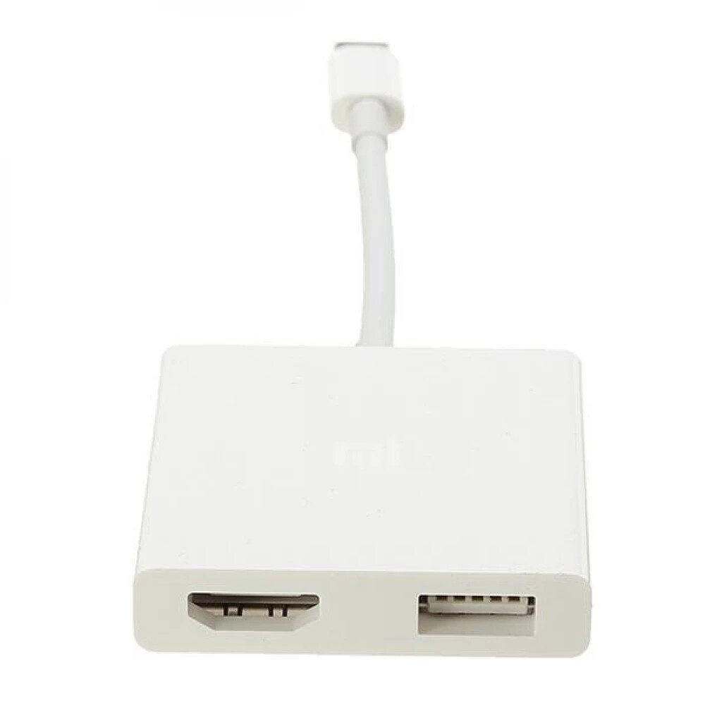 Хаб кабель-переходник Xiaomi USB Type-C - HDMI ZJQ01TM від компанії da1 - фото 1