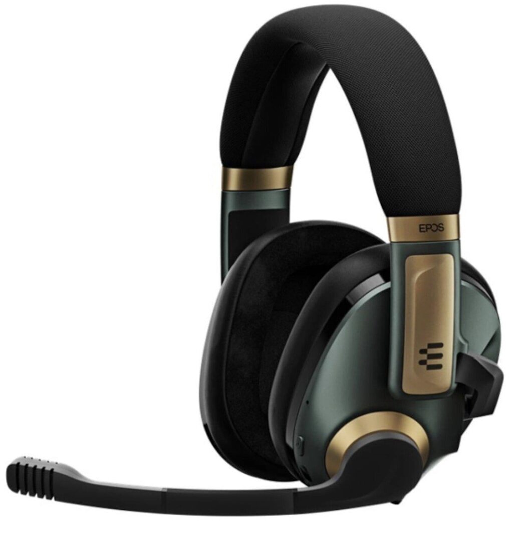 Ігрова гарнітура — бездротові навушники EPOS H3PRO Hybrid racing Green Wireless Gaming Headset від компанії da1 - фото 1