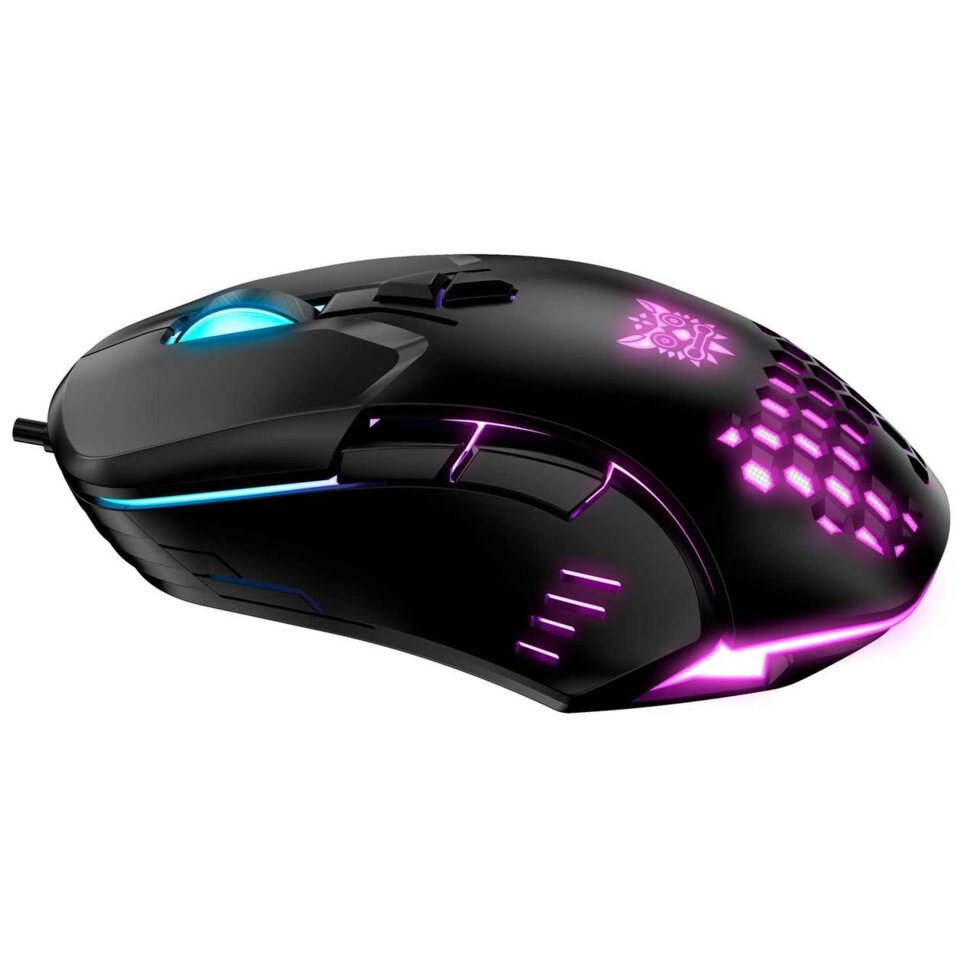 Ігрова миша ONIKUMA CW902 Gaming RGB дротова чорна від компанії da1 - фото 1