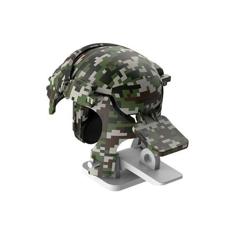 Ігровий контролер BASEUS Level 3 Helmet PUBG Gadget GA03 білий камуфляж від компанії da1 - фото 1