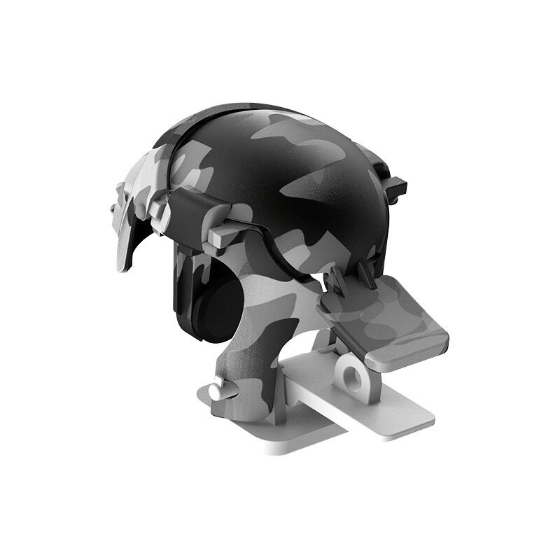 Ігровий контролер BASEUS Level 3 Helmet PUBG Gadget GA03 зелений камуфляж від компанії da1 - фото 1