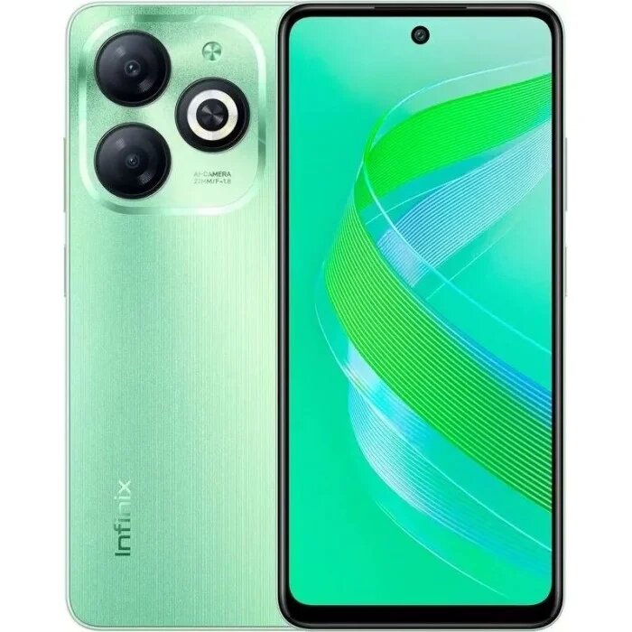 Infinix Smart 8 (X6525) 4/64Gb Crystal Green від компанії da1 - фото 1