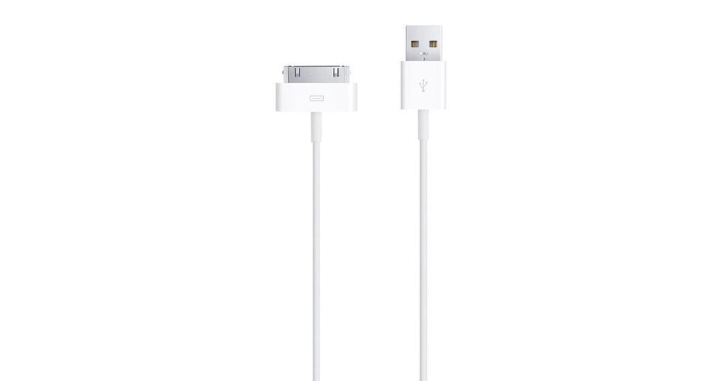 Кабель Apple 30-pin to Usb Cable MA591 for iPhone 4/4S NO Retail Box Oem від компанії da1 - фото 1