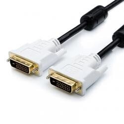 Кабель Atcom Dvi — DVI-D 24 pin — 24 pin 10 метрів 2 ферити чорний від компанії da1 - фото 1