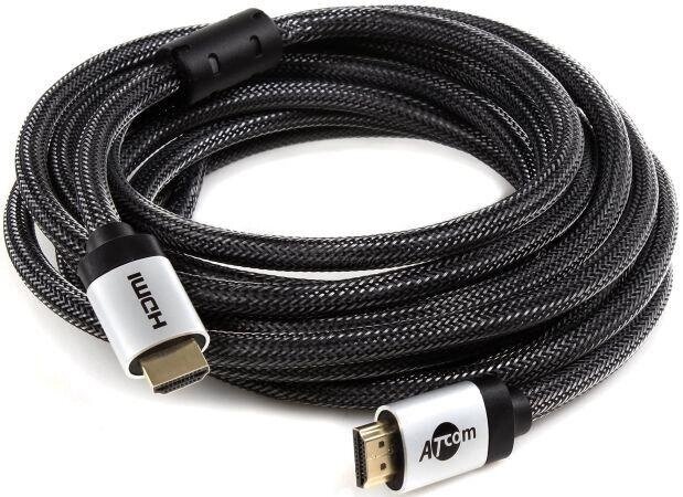 Кабель ATcom HDMI — HDMI 2.0 підтримка 4K UHD 5 метрів High Speed від компанії da1 - фото 1