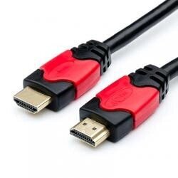 Кабель Atcom HDMI-HDMI штекер штекер для 3Д відео 1 метр ver 1.4. від компанії da1 - фото 1