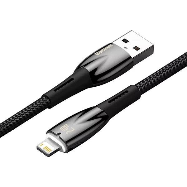 Кабель Baseus Glimmer Series USB - Lightning 2 метра CADH000301 від компанії da1 - фото 1