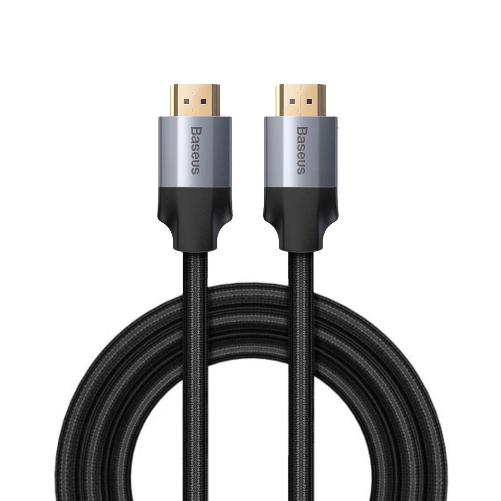 Кабель BASEUS HDMI 2.0 4K Enjoyment Cable Adapter 2м (CAKSX-C0G) від компанії da1 - фото 1