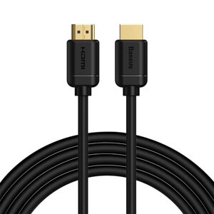 Кабель baseus high definition series HDMI 4K to HDMI 4K adapter cable |3m, 4K, HDMI2.0|CAKGQ-C01)