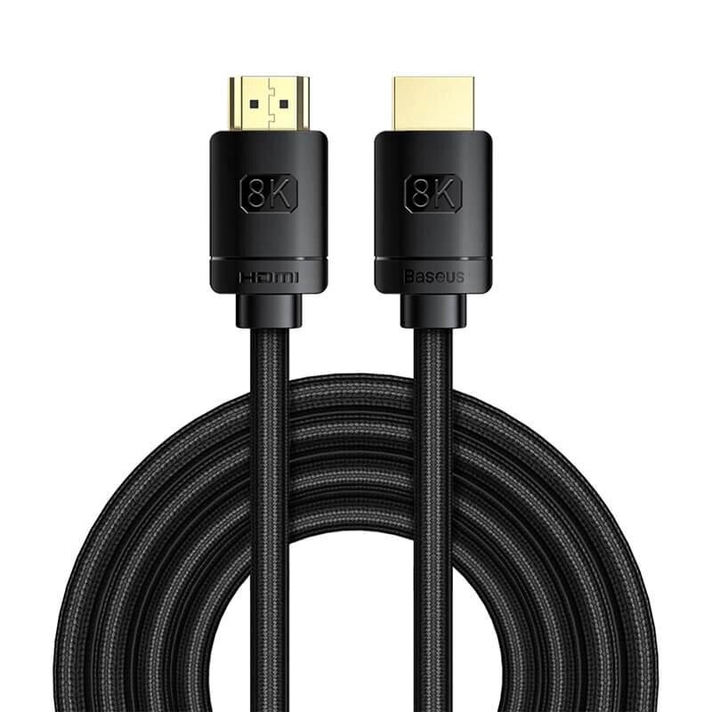 Кабель BASEUS High Definition Series HDMI 8K to HDMI 8K Adapter 3m (CAKGQ-L01) від компанії da1 - фото 1