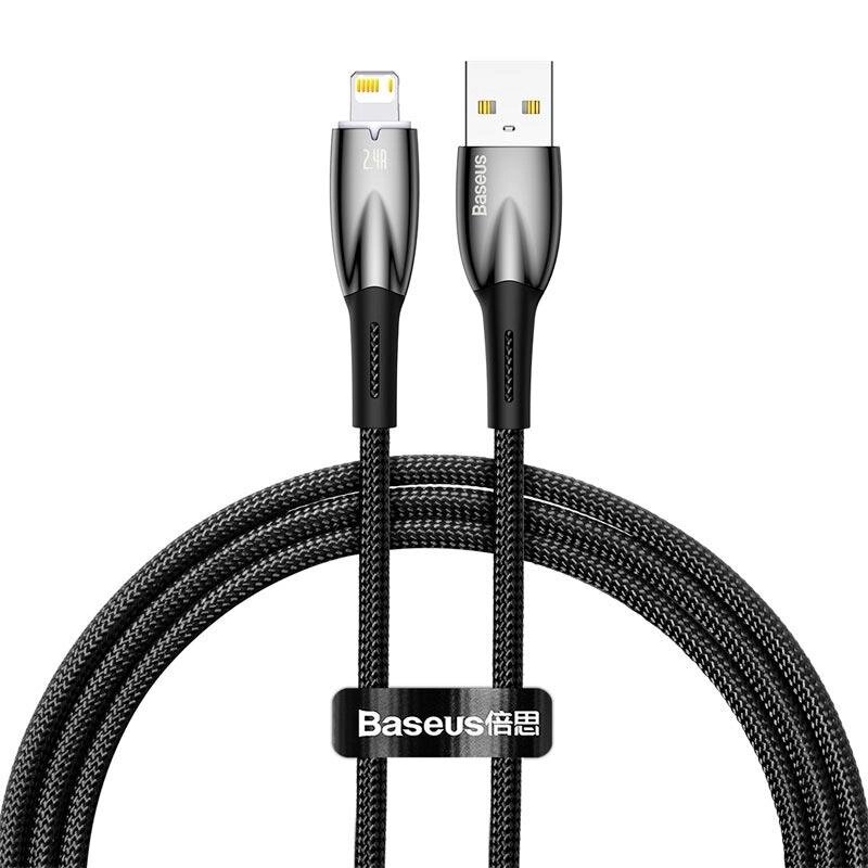 Кабель Baseus Lightning Glimmer Series Fast Charging Data Cable |1m, 2.4A| від компанії da1 - фото 1